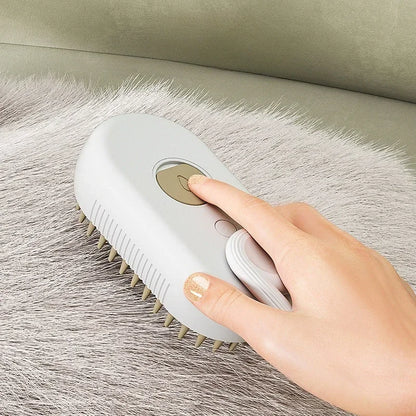 ZenBrush – Brosse Vapeur Rechargeable pour Chat et Chien