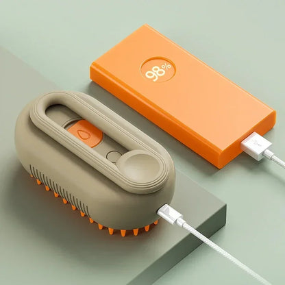 ZenBrush – Brosse Vapeur Rechargeable pour Chat et Chien